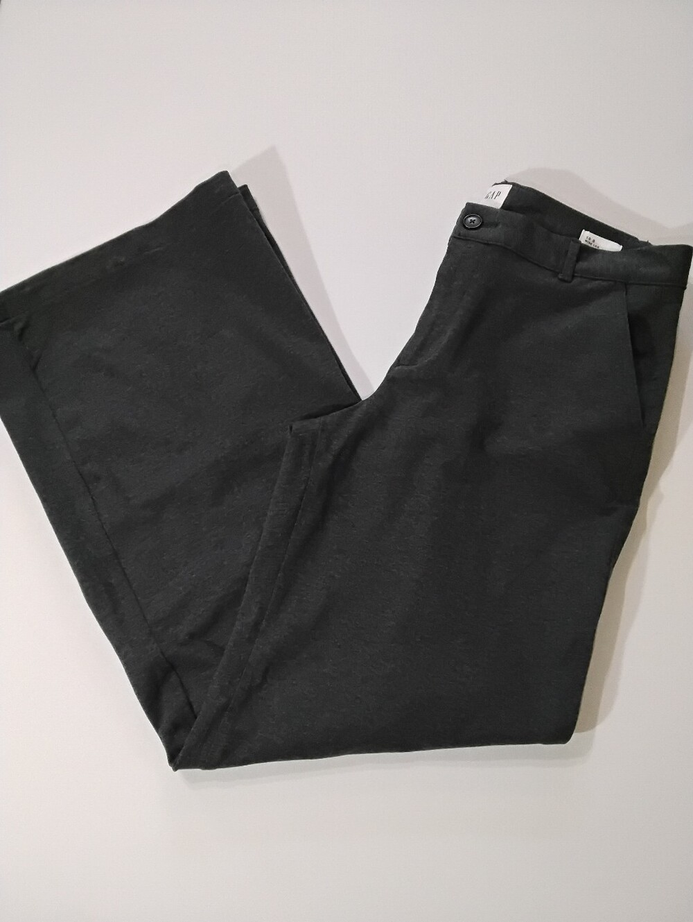 Gap Dress Pants‎ Womens 10S Grey High Rise Bootcut Office Career Wear Trousers